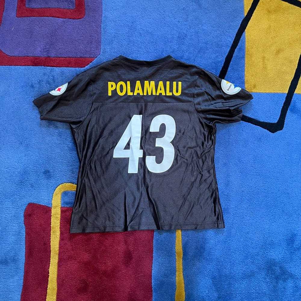 Pittsburgh Steelers Troy Polamalu jersey